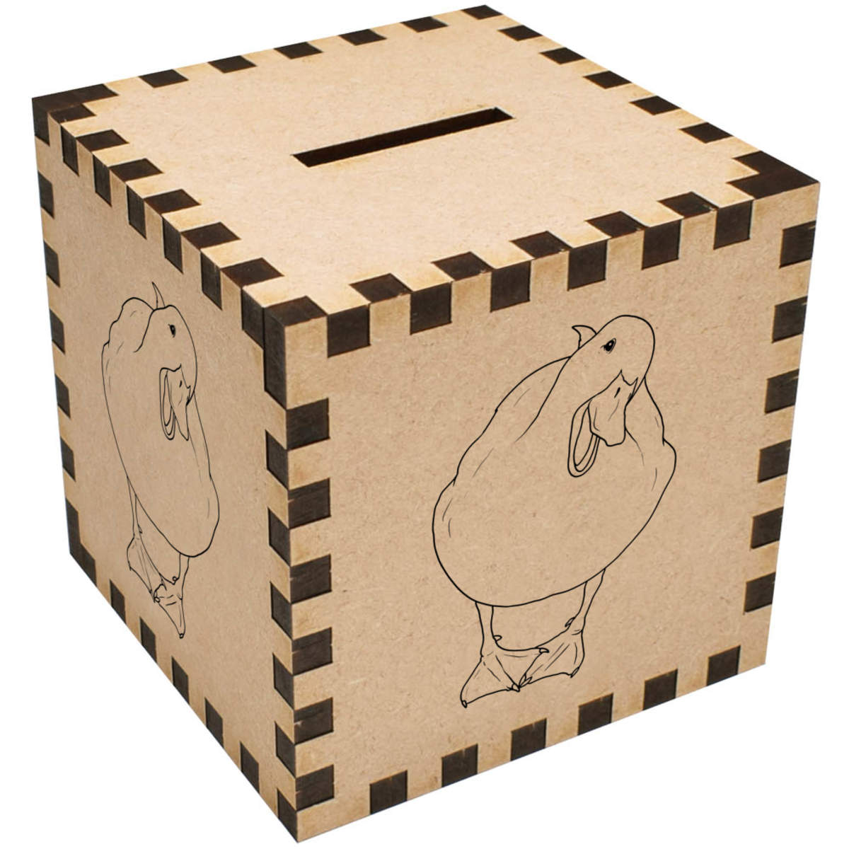 'Cheeky Duck Looking Up' Money Box / Piggy Bank (MB00113666)