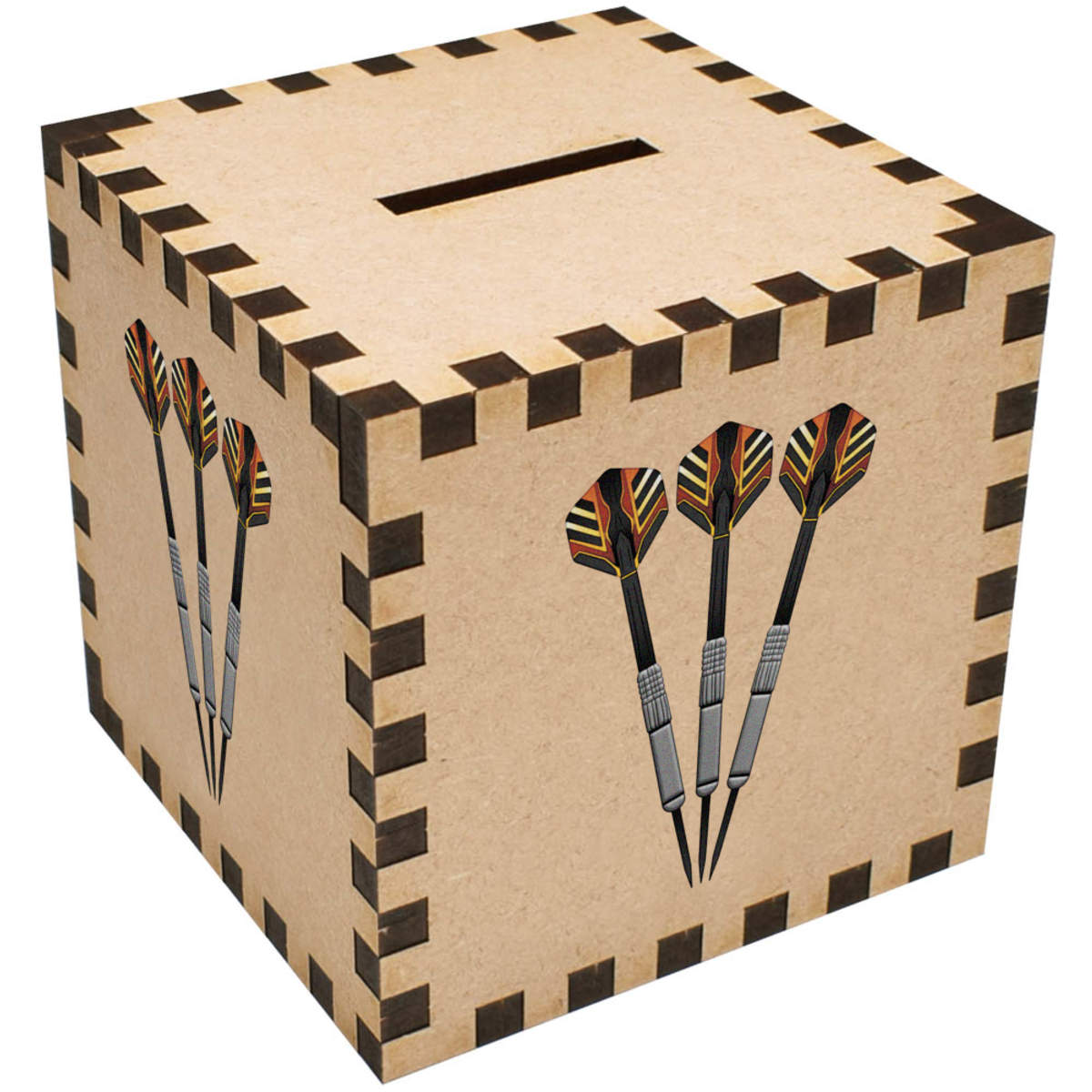 'Set of Darts' Money Box / Piggy Bank - Coin Bank / Savings Box for Home and Birthday Gifts (MB00113677)