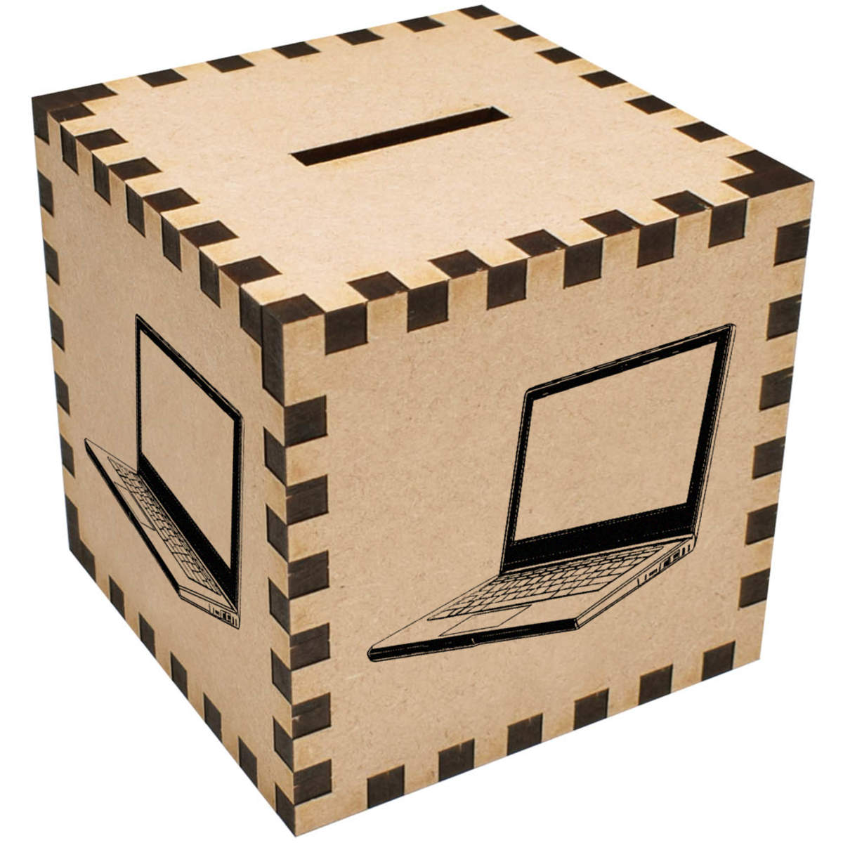 'Open Laptop' Money Box / Piggy Bank (MB00113913)