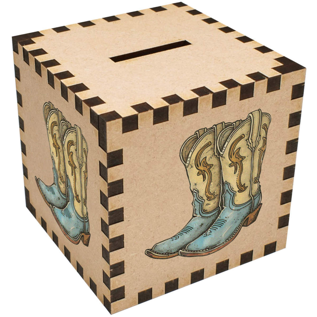 'Cowboy Boots' Money Box / Piggy Bank (MB00116449)