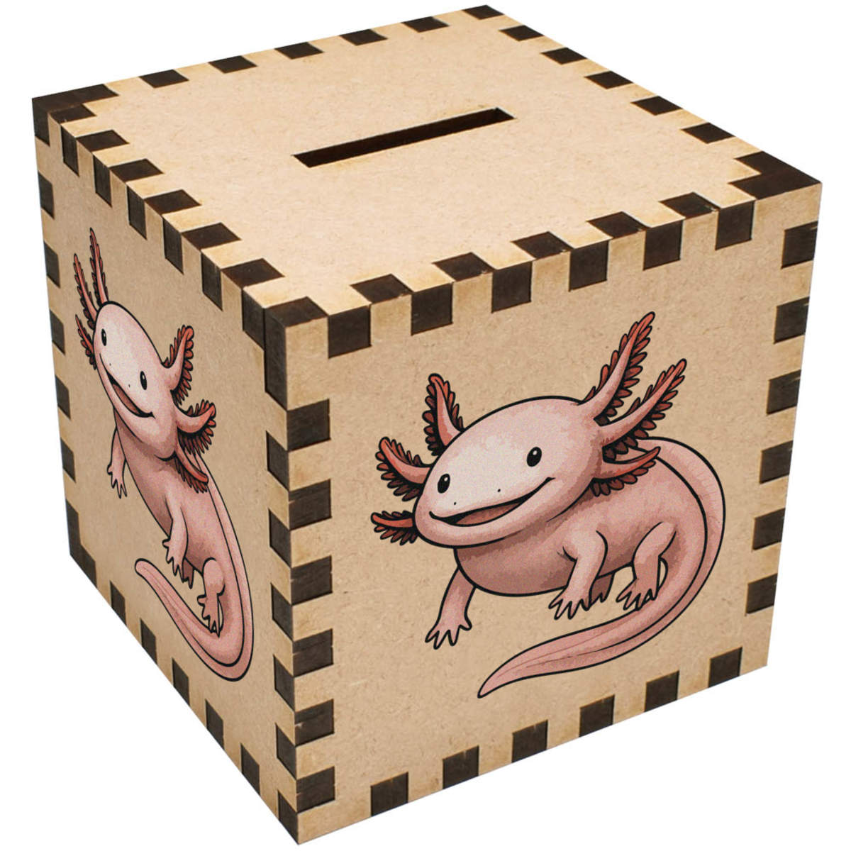 'Cute Axolotl' Money Box / Piggy Bank (MB00116783)