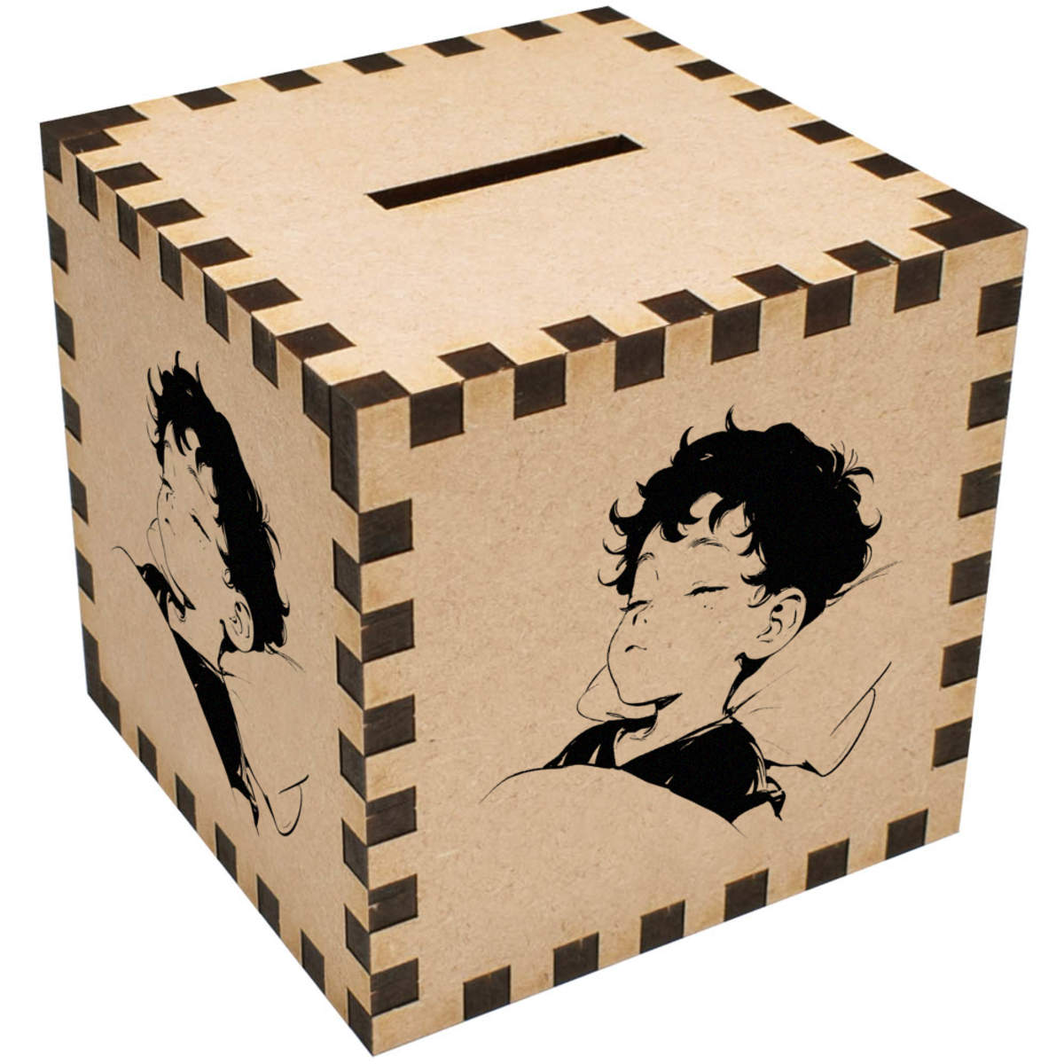 'Cute Boy Sleeping' Money Box / Piggy Bank (MB00117324)