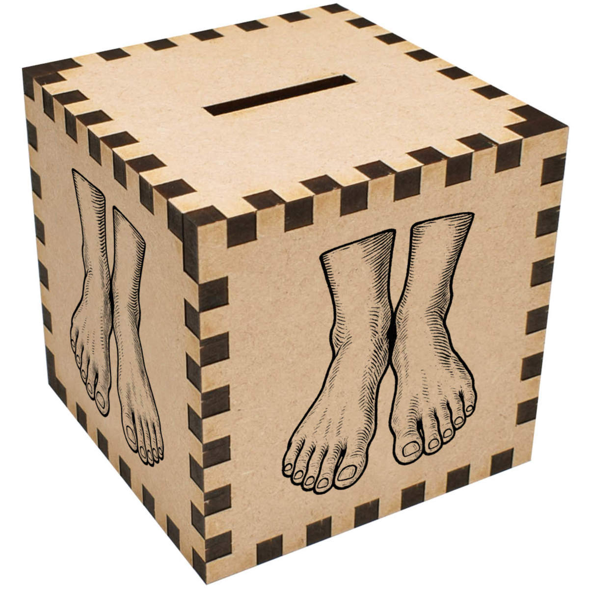 'Human Feet' Money Box / Piggy Bank (MB00117499)