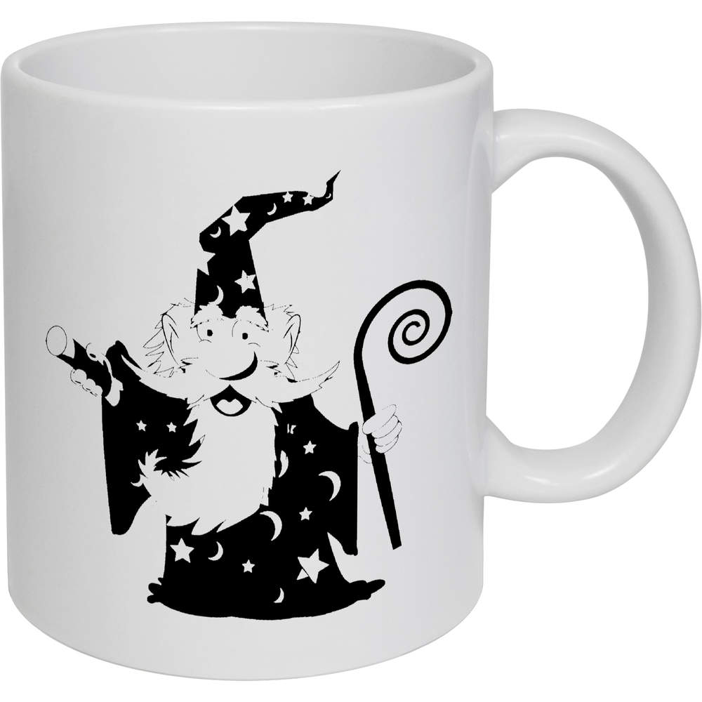 11oz (320ml) 'Wizard' Ceramic Mug / Cup (MG00000077)