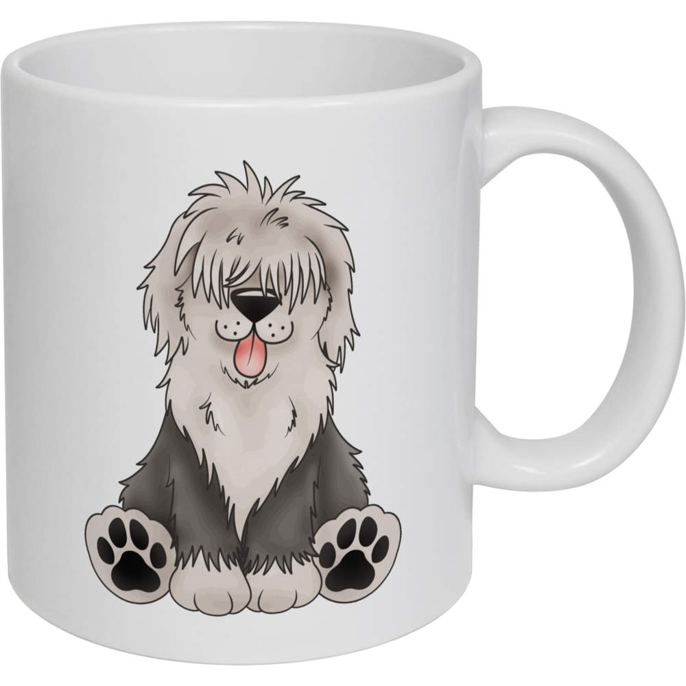 11oz (320ml) 'Old English Sheepdog' Ceramic Mug / Cup (MG00016188)