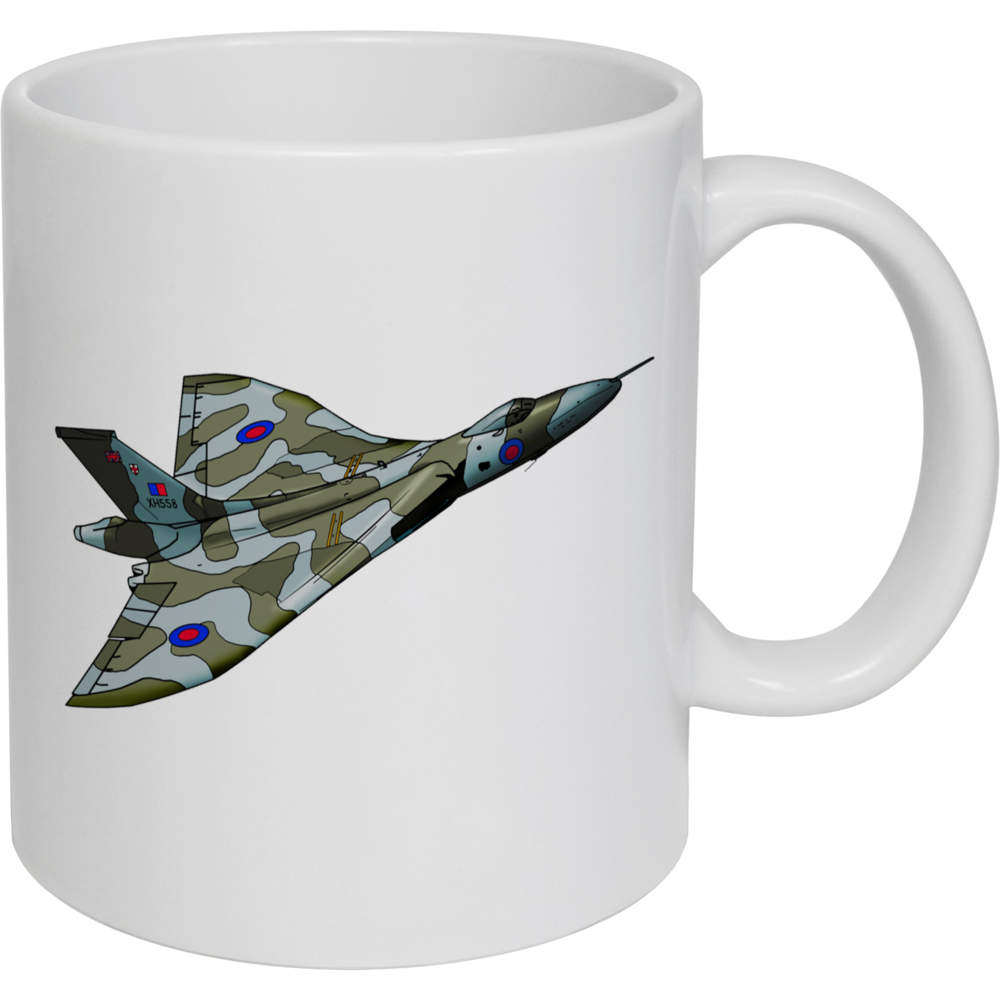 11oz (320ml) 'Vulcan Bomber' Ceramic Mug / Cup (MG00041793)