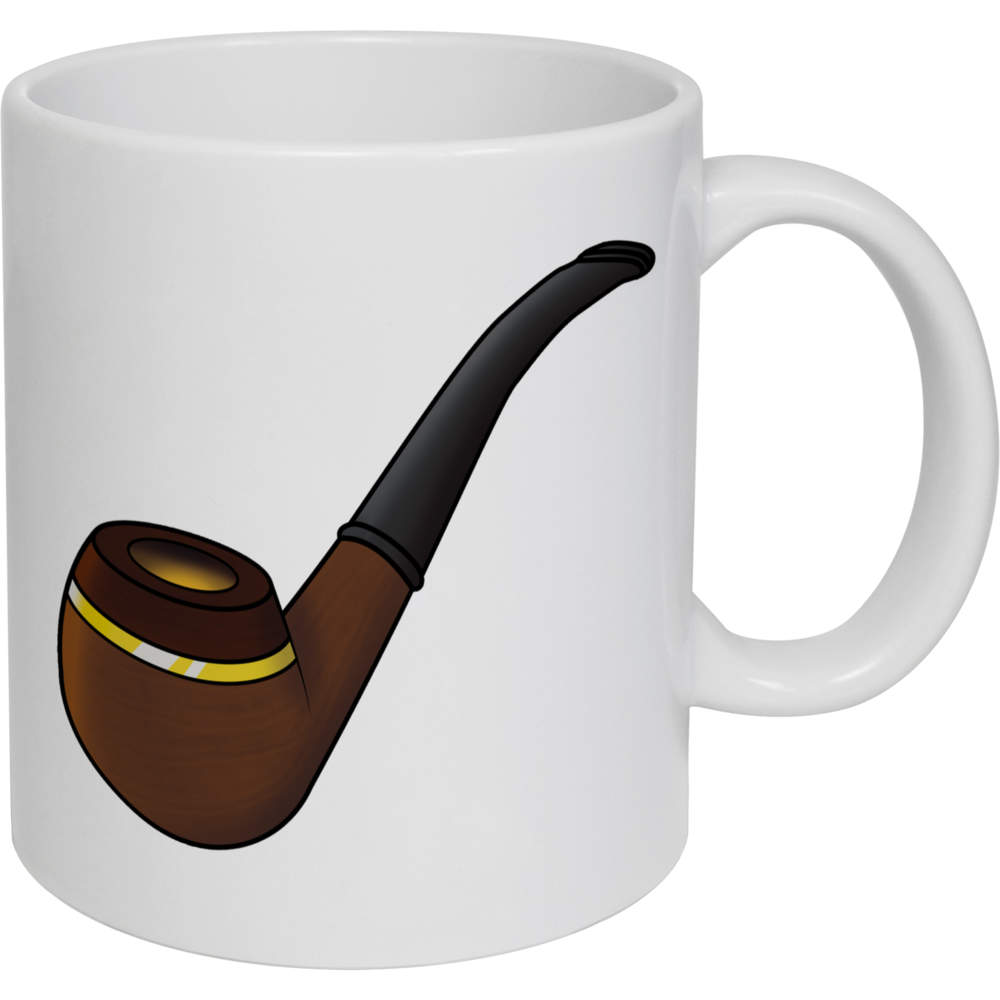 11oz (320ml) 'Smoking Pipe' Ceramic Mug / Cup (MG00044511)