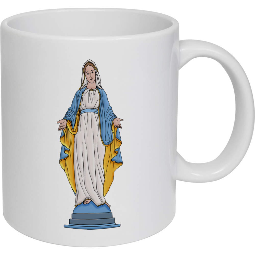 11oz (320ml) 'Virgin Mary' Ceramic Mug / Cup (MG00044643)