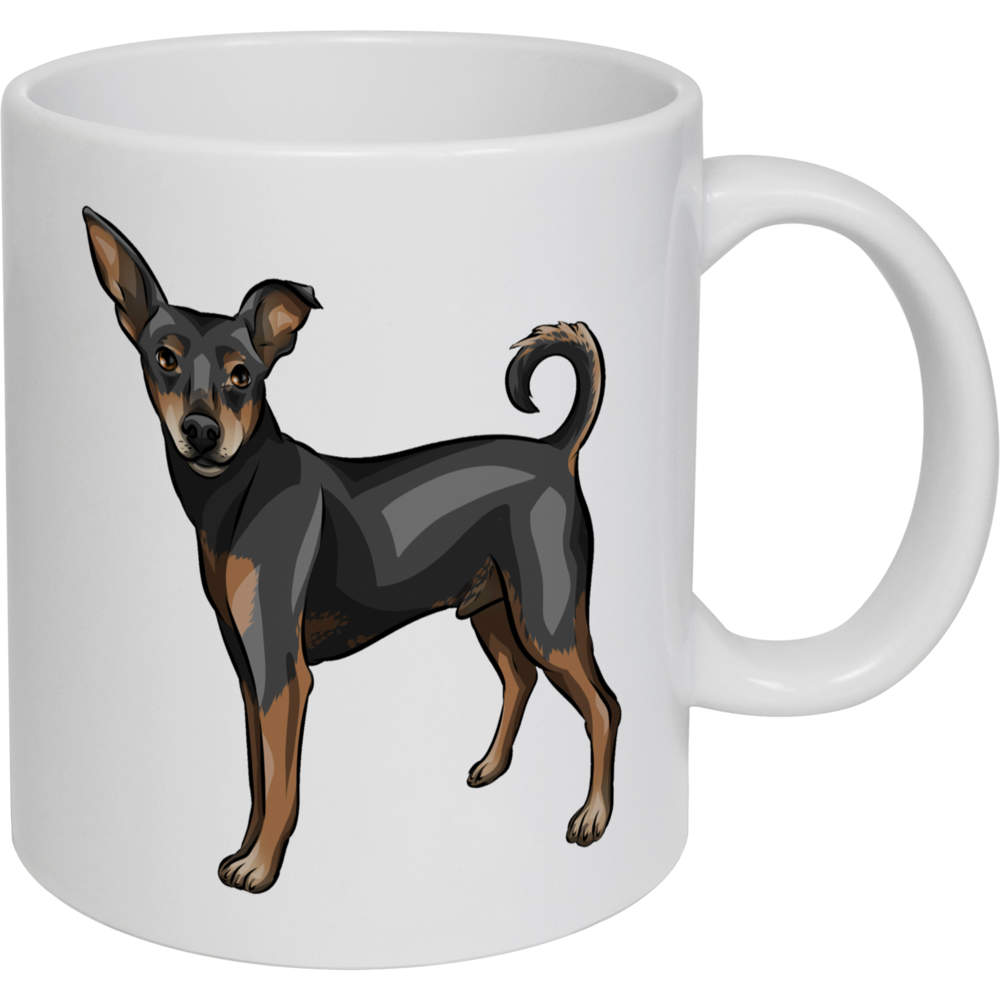 11oz (320ml) 'Miniature Pinscher' Ceramic Mug / Cup (MG00046911)