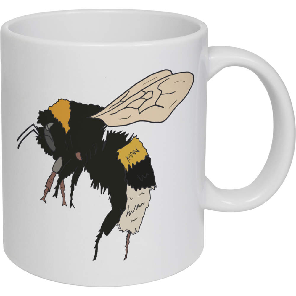 11oz (320ml) 'Honey Bee ' Ceramic Mug / Cup (MG00062744)