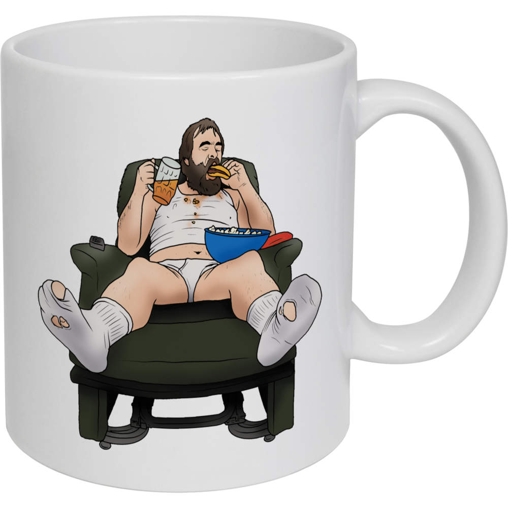 11oz (320ml) 'Disgusting Slob' Ceramic Mug / Cup (MG00064922)