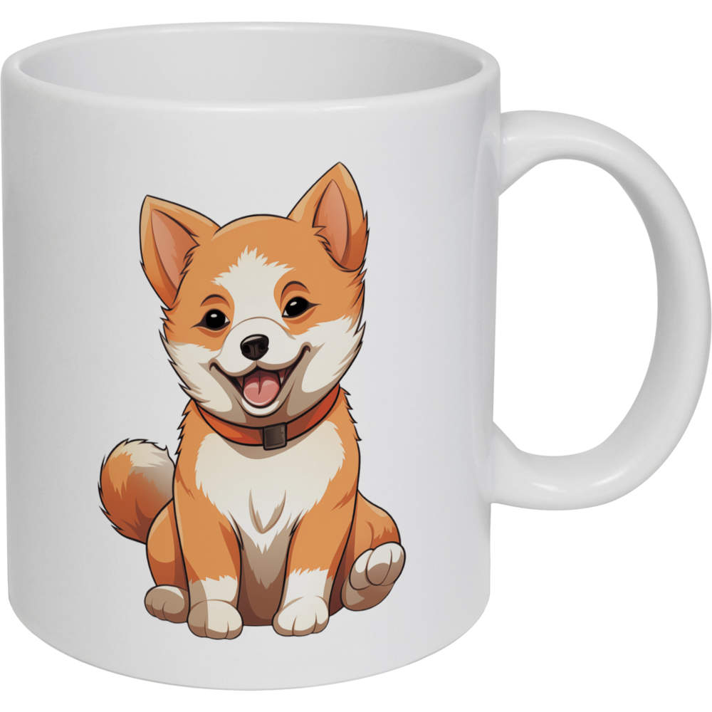 11oz (320ml) 'Akita Inu' Ceramic Mug / Cup (MG00068260)