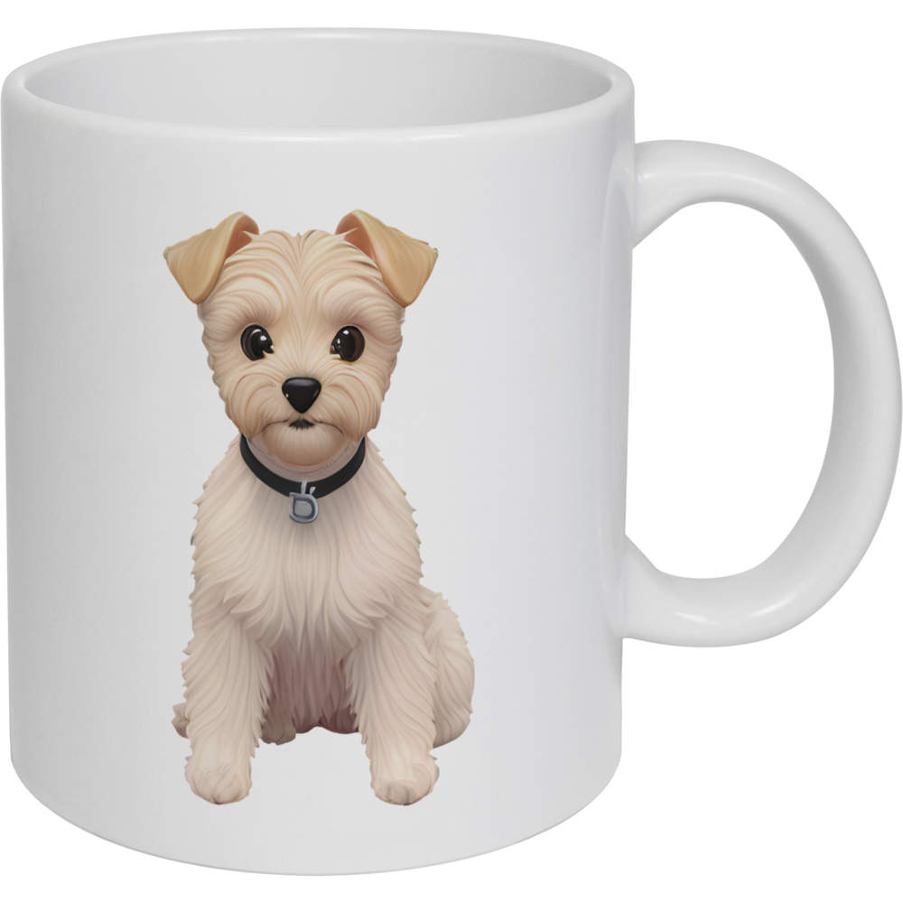 11oz (320ml) 'Terrier Dog' Ceramic Mug / Cup (MG00071489)