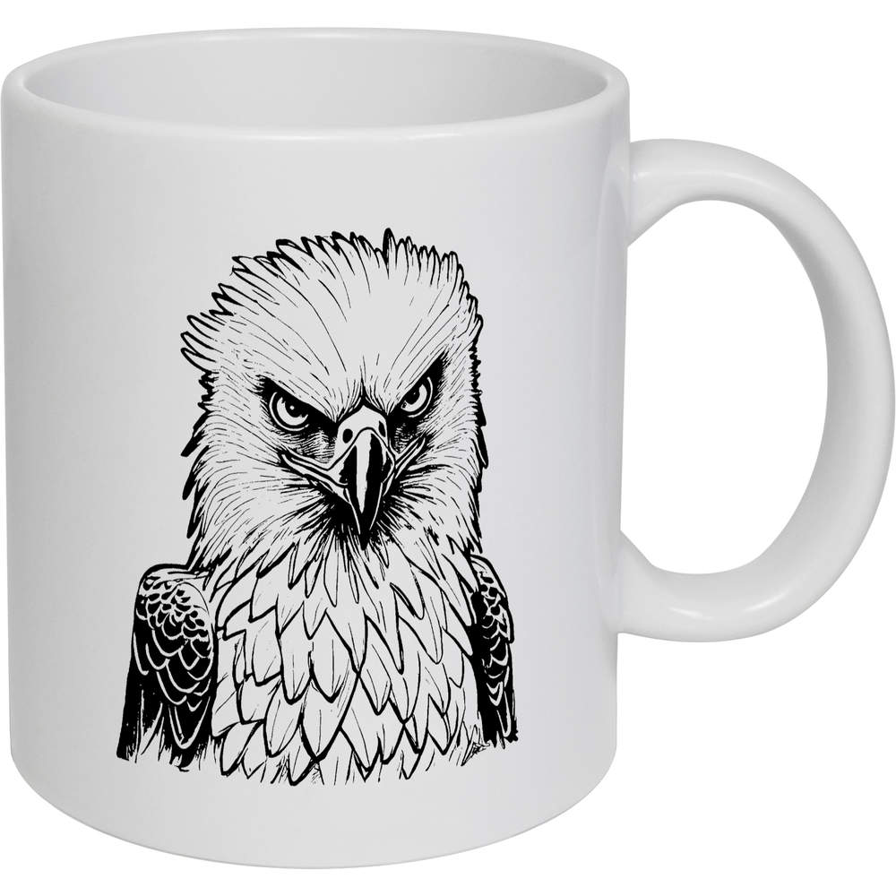 11oz (320ml) 'Philippine Eagle' Ceramic Mug / Cup (MG00077873)