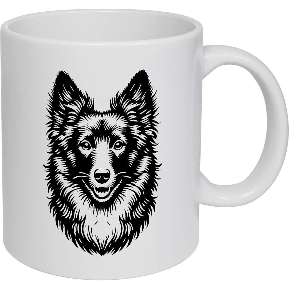 11oz (320ml) 'Mudi' Ceramic Mug / Cup (MG00078613)