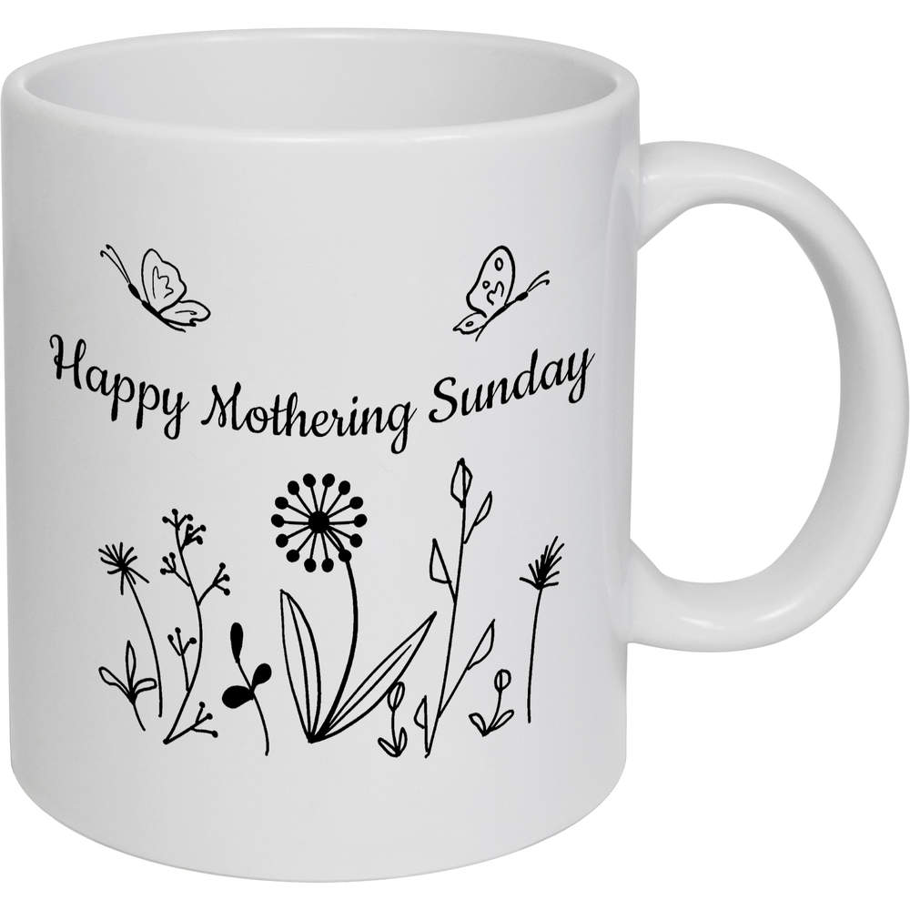11oz (320ml) 'Happy Mothering Sunday' Ceramic Mug / Cup (MG00083499)