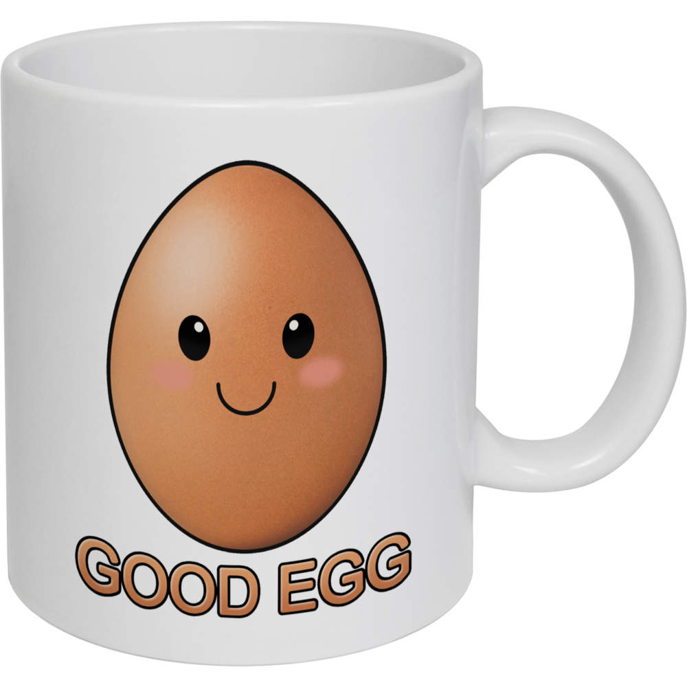 11oz (320ml) 'Good Egg' Ceramic Mug / Cup (MG00083737)