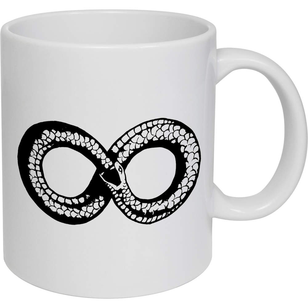 11oz (320ml) 'Ouroboros' Ceramic Mug / Cup (MG00084801)