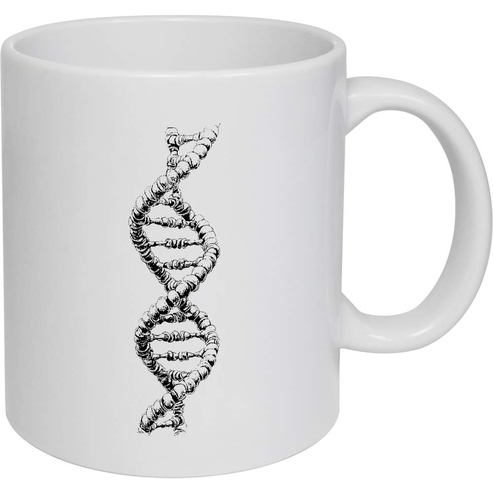 11oz (320ml) 'DNA Strand' Ceramic Mug / Cup (MG00085516)