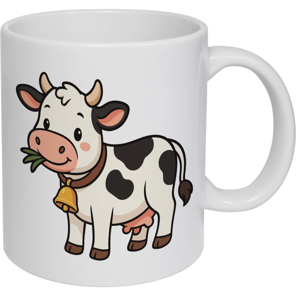 11oz (320ml) 'Dairy Cow' Ceramic Mug / Cup (MG00093737)