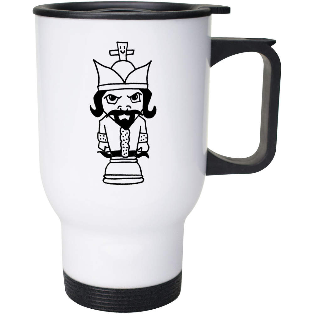 400ml 'Chess King' Reusable Coffee / Travel Mug (MG00020207)