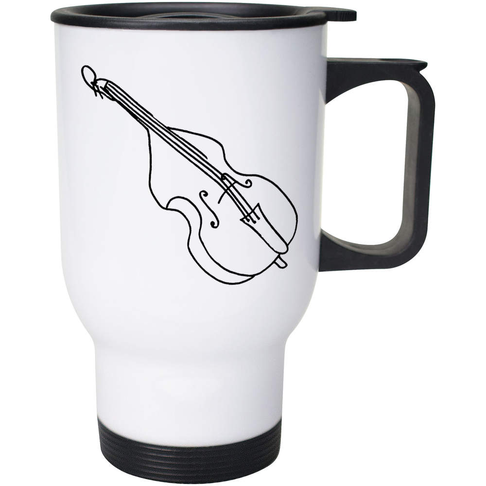 400ml 'Double Bass' Reusable Coffee / Travel Mug (MG00032725)