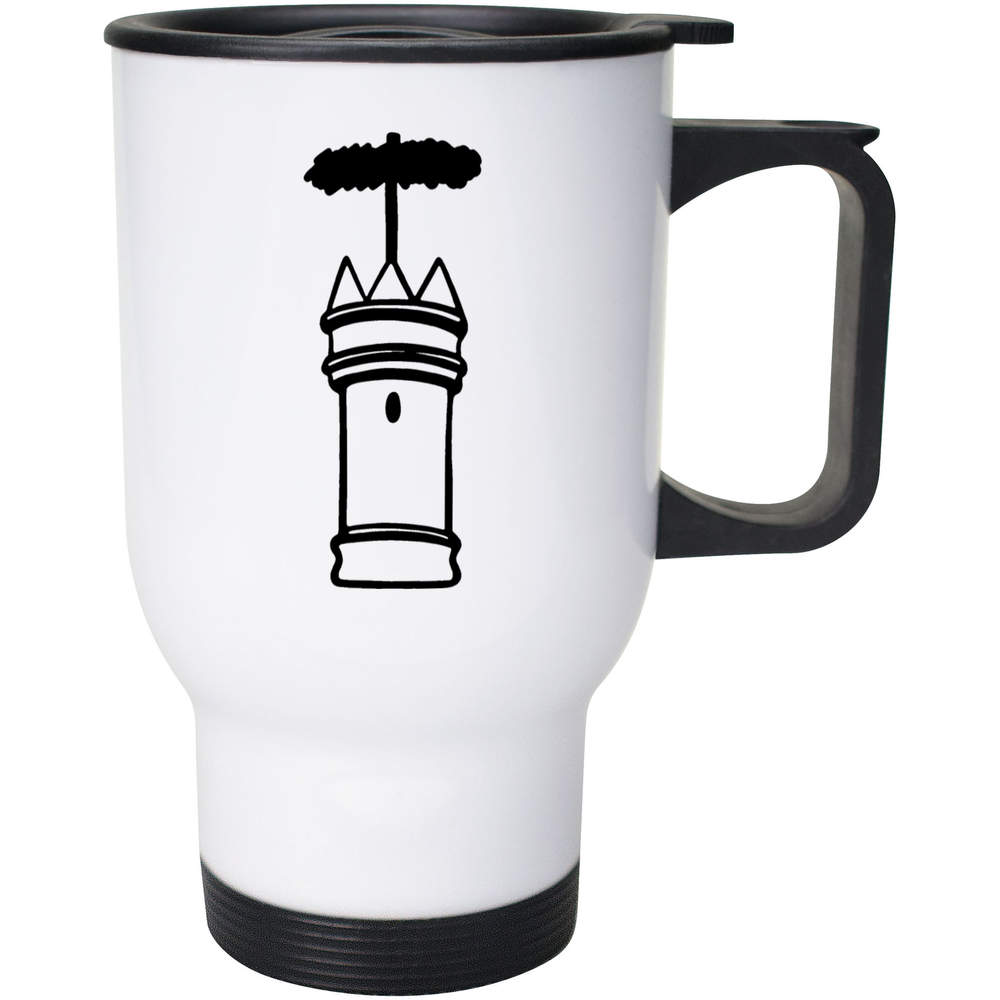 400ml 'Sweeping Chimney' Reusable Coffee / Travel Mug (MG00033556)