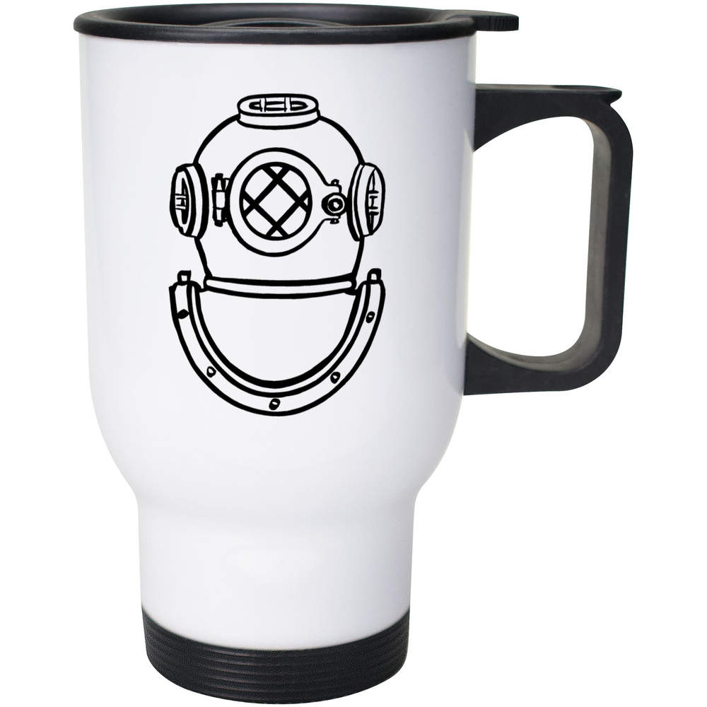 400ml 'Diving Helmet' Reusable Coffee / Travel Mug (MG00034048)
