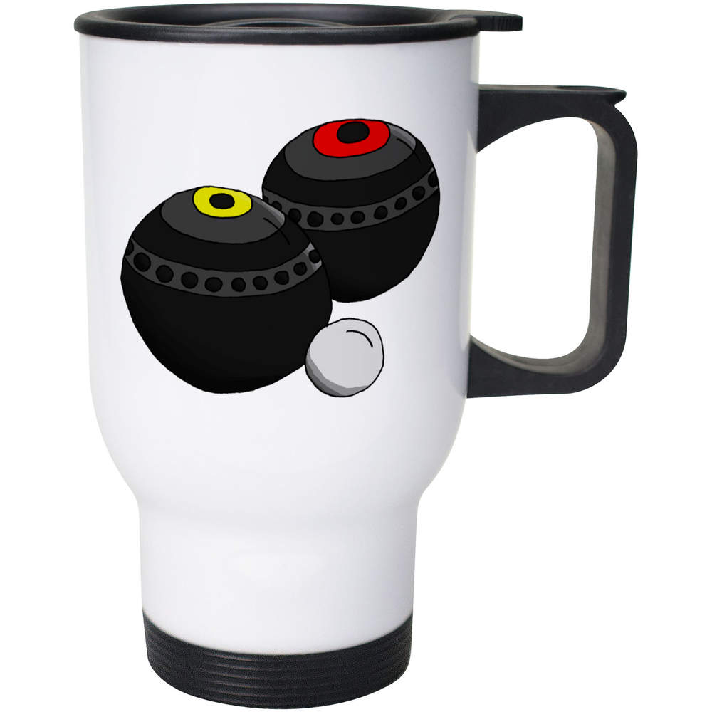 400ml 'Lawn Bowls' Reusable Coffee / Travel Mug (MG00034504)