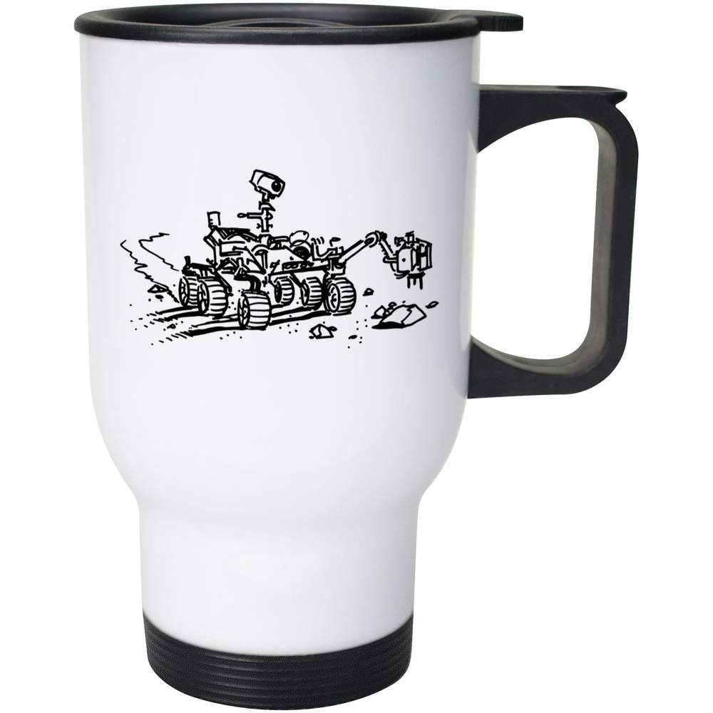 400ml 'Mars Rover Perseverance' Reusable Coffee / Travel Mug (MG00044234)