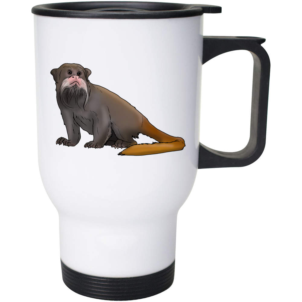 400ml 'Emperor Tamarin' Reusable Coffee / Travel Mug (MG00053034)
