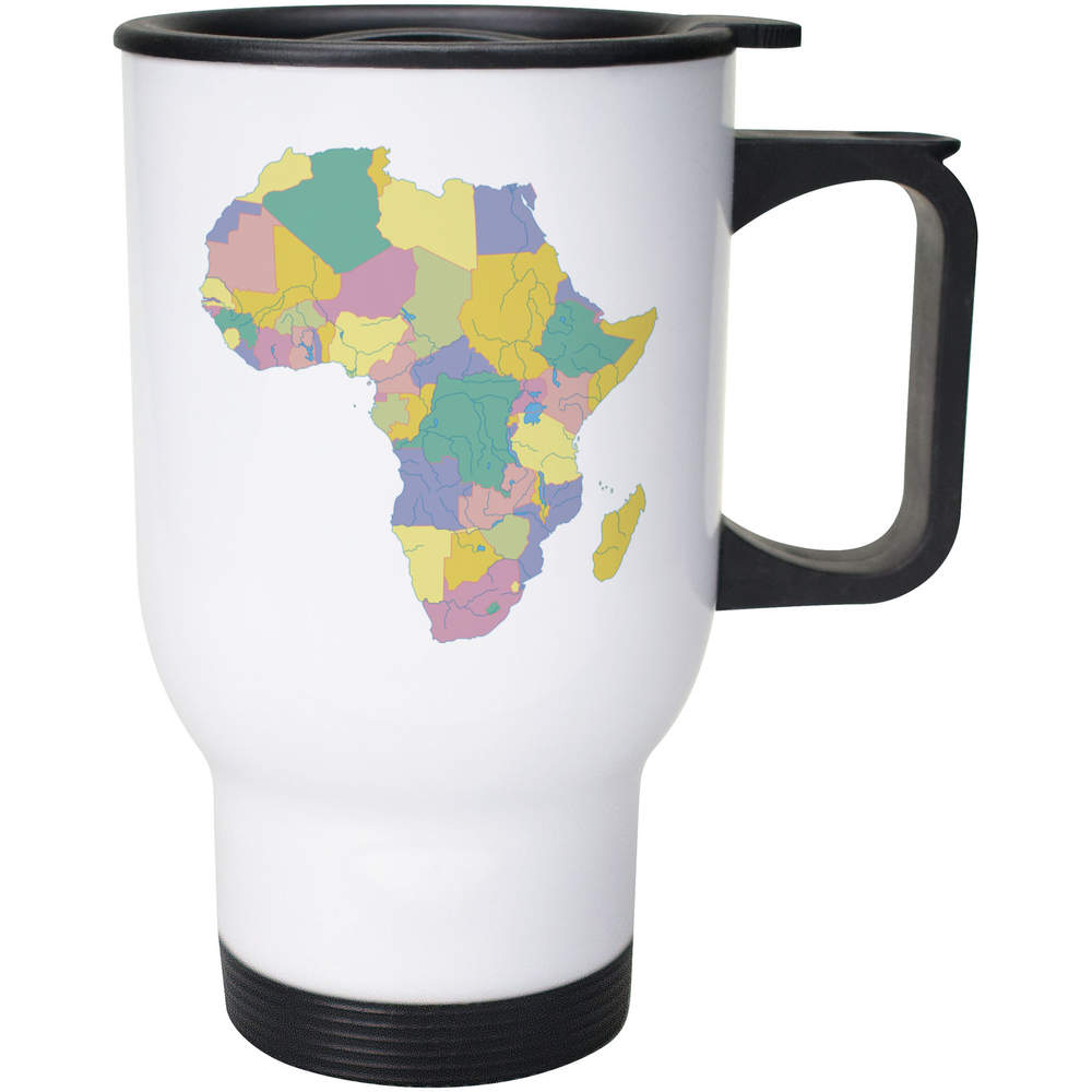 400ml 'Map Of Africa' Reusable Coffee / Travel Mug (MG00059053)