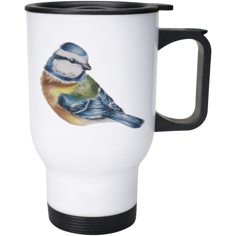 400ml 'Blue Tit' Reusable Coffee / Travel Mug (MG00076988)