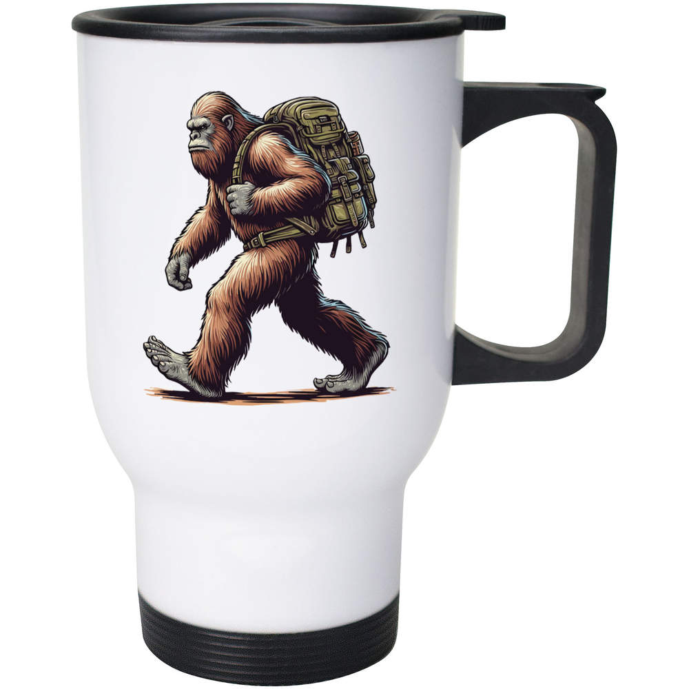 400ml 'Bigfoot Hiker' Reusable Coffee / Travel Mug (MG00080021)