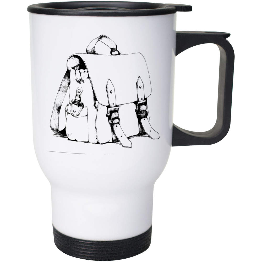 400ml 'School Backpack' Reusable Coffee / Travel Mug (MG00087677)