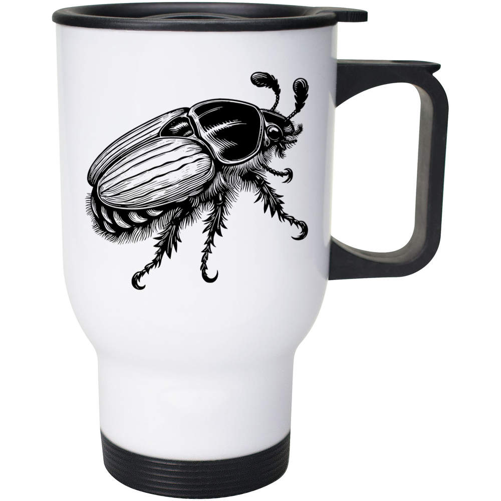 400ml 'Cockchafer Beetle' Reusable Coffee / Travel Mug (MG00087911)