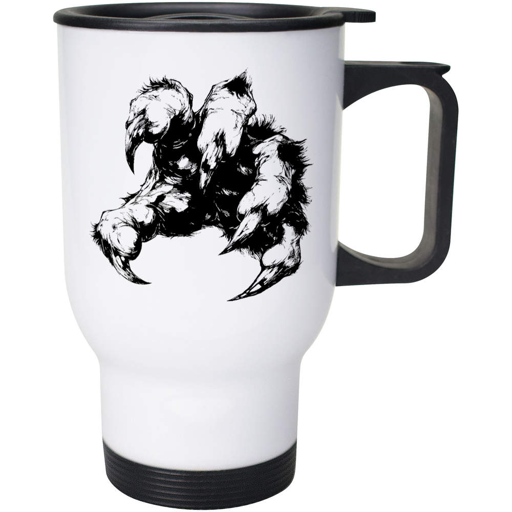 400ml 'Werewolf Claw' Reusable Coffee / Travel Mug (MG00088254)