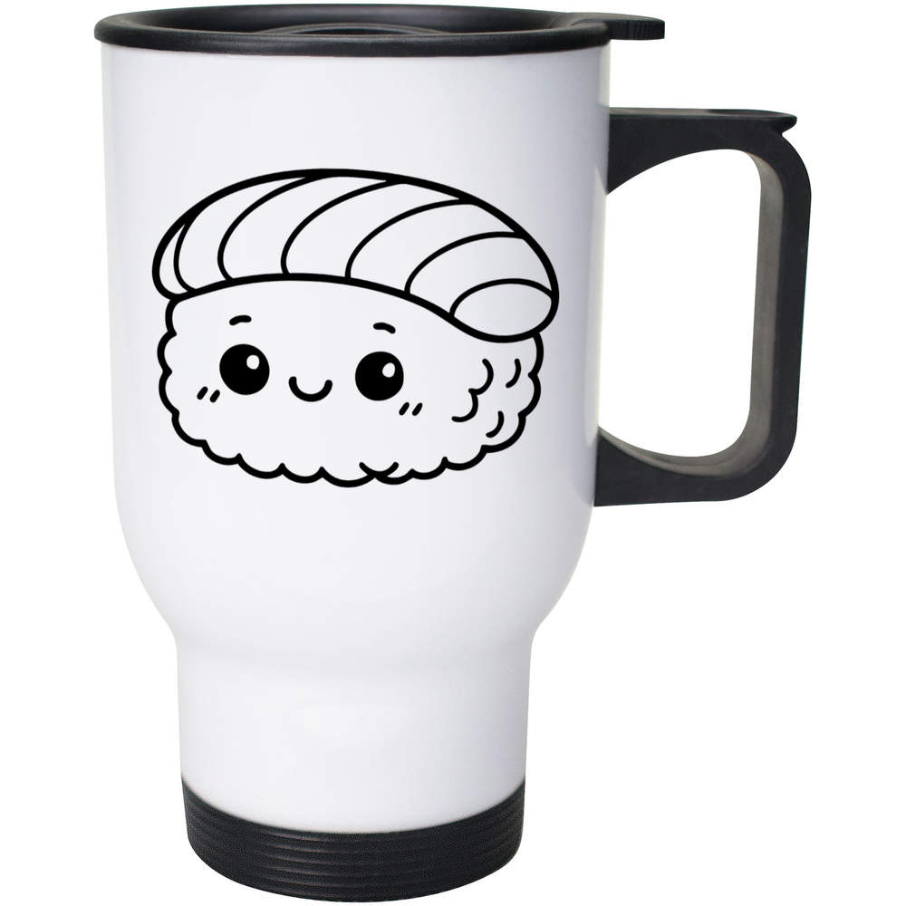 400ml 'Cute Sushi' Reusable Coffee / Travel Mug (MG00090801)