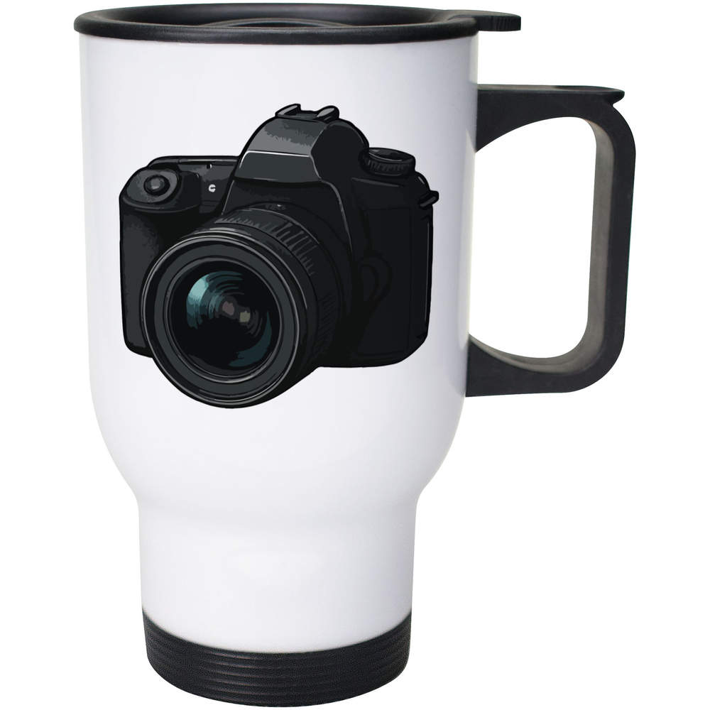 400ml 'Professional Camera' Reusable Coffee / Travel Mug (MG00093528)