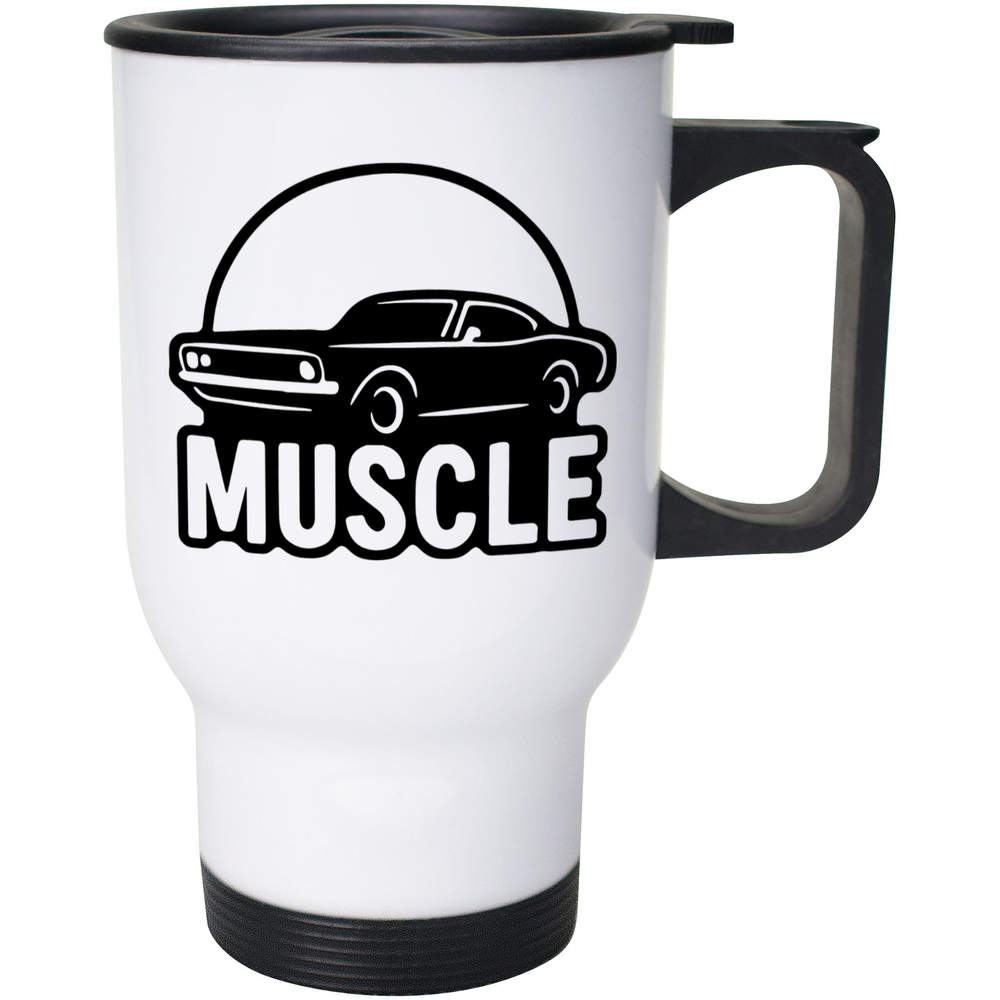 400ml 'Muscle Car' Reusable Coffee / Travel Mug (MG00094026)