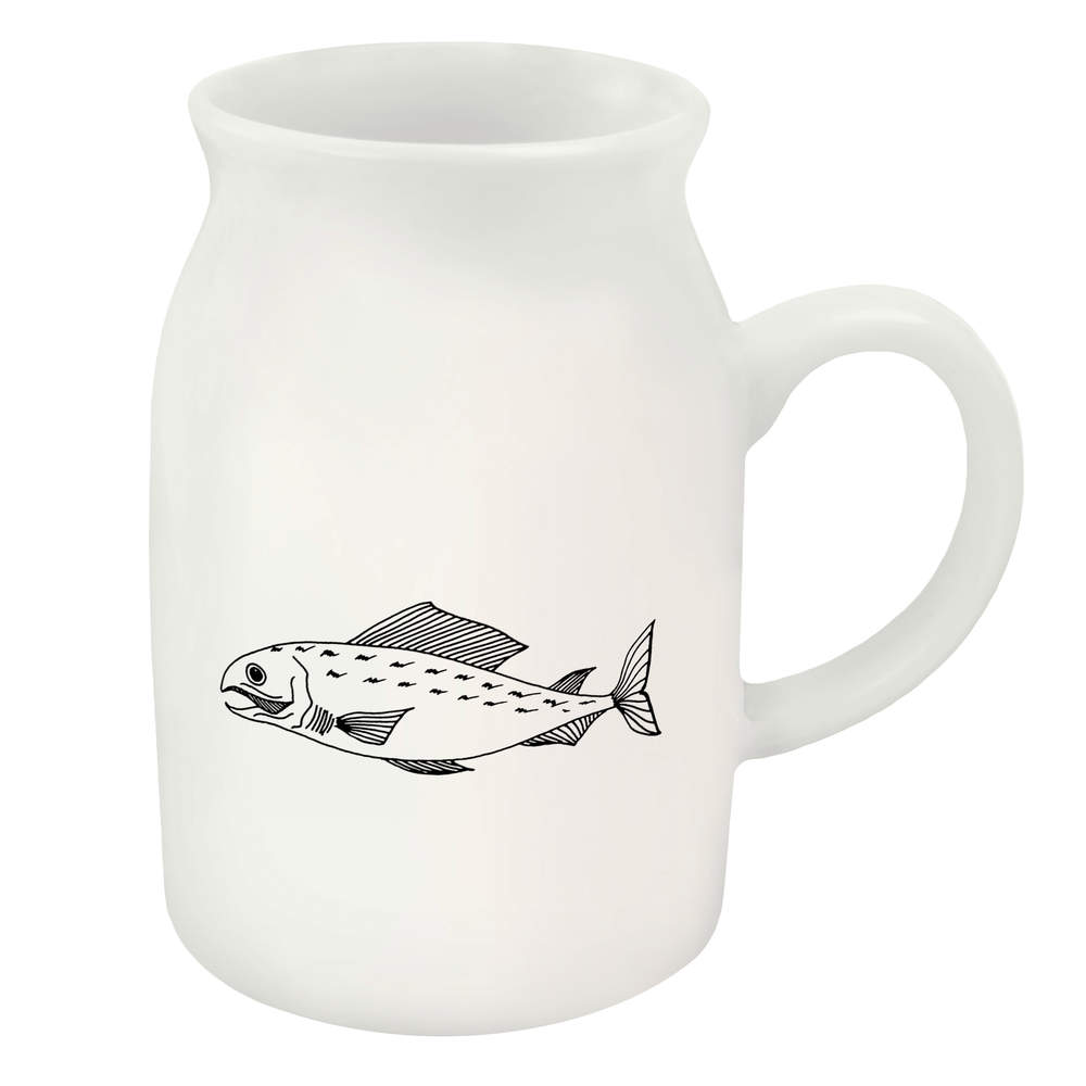 300ml 'Salmon' Ceramic Milk Jug (MJ00006160)