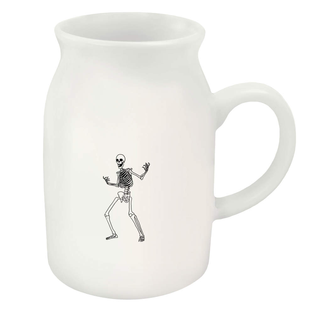 300ml 'Spooky Skeleton' Ceramic Milk Jug (MJ00009407)