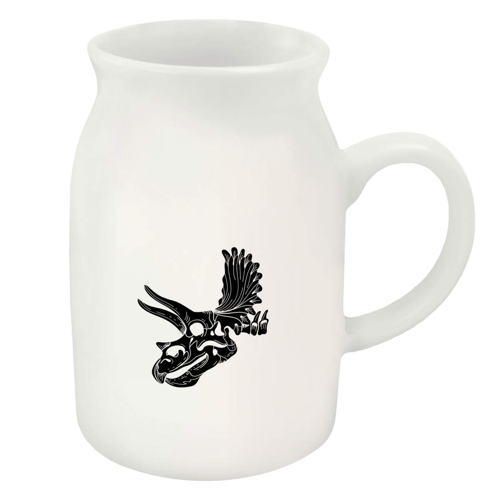 300ml 'Triceratops Skull' Ceramic Milk Jug (MJ00012694)