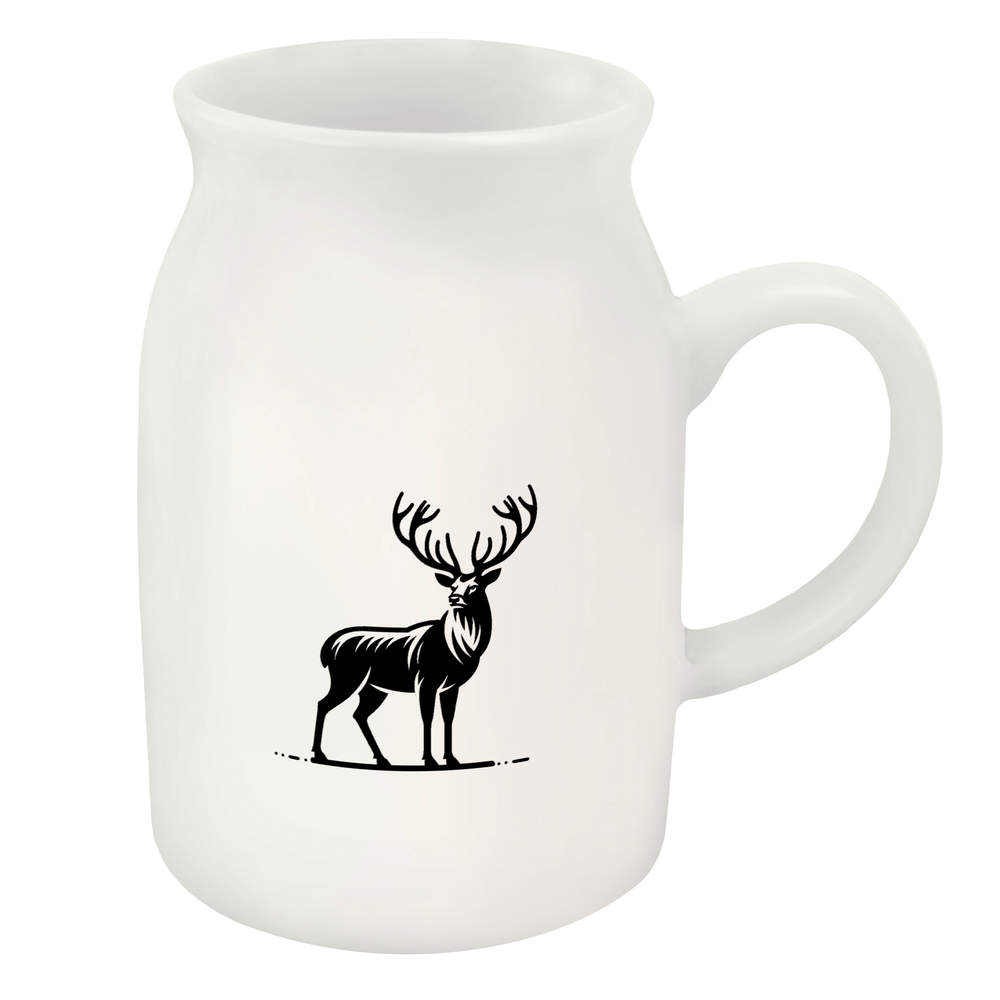300ml 'Majestic Stag' Ceramic Milk Jug (MJ00015735)
