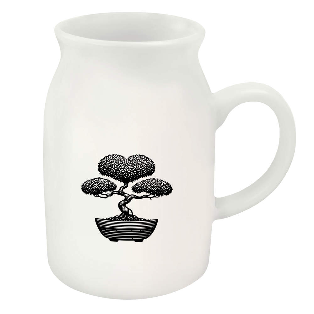 300ml 'Bonsai Tree' Ceramic Milk Jug (MJ00017023)