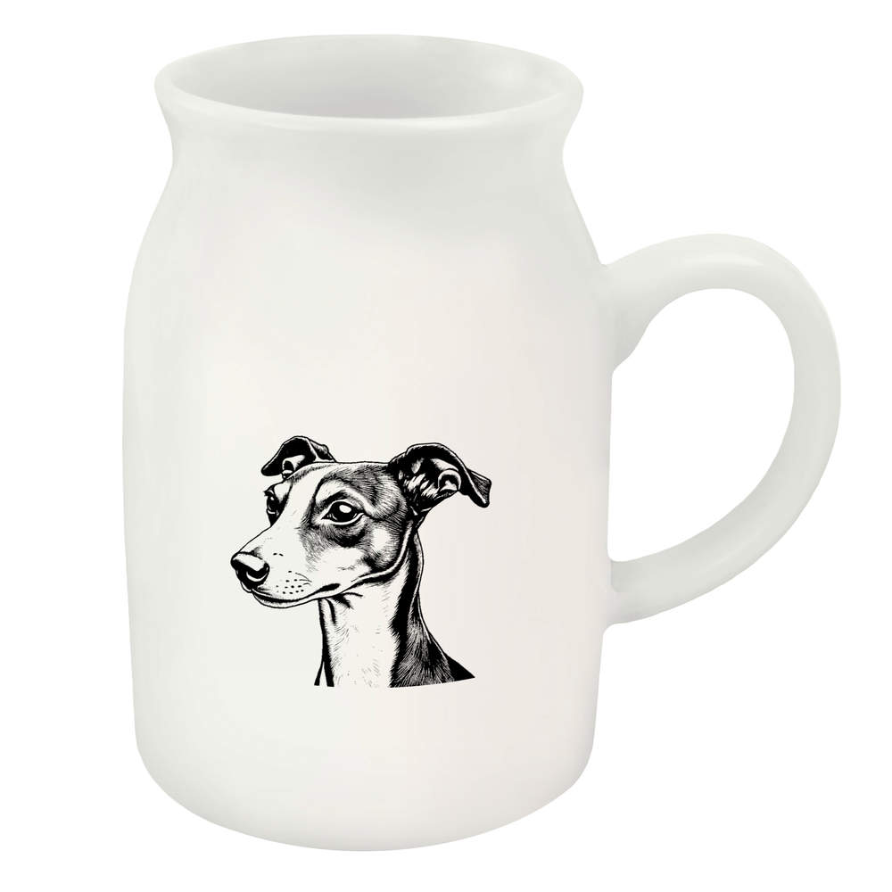 300ml 'Whippet Dog' Ceramic Milk Jug (MJ00017816)