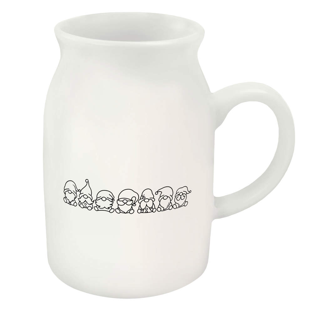 300ml 'Line of Gonks' Ceramic Milk Jug (MJ00018203)
