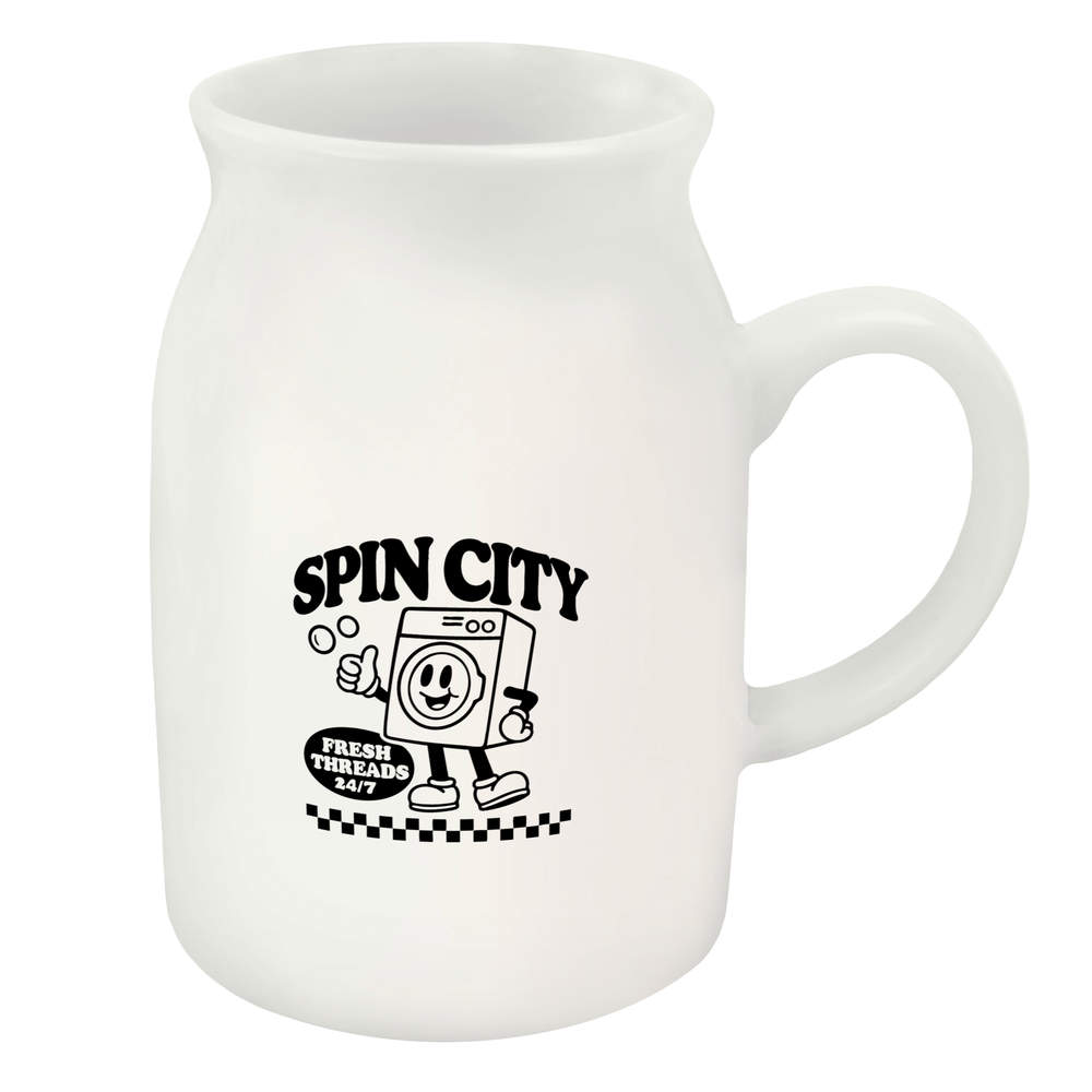 300ml 'Spin City' Ceramic Milk Jug (MJ00019165)