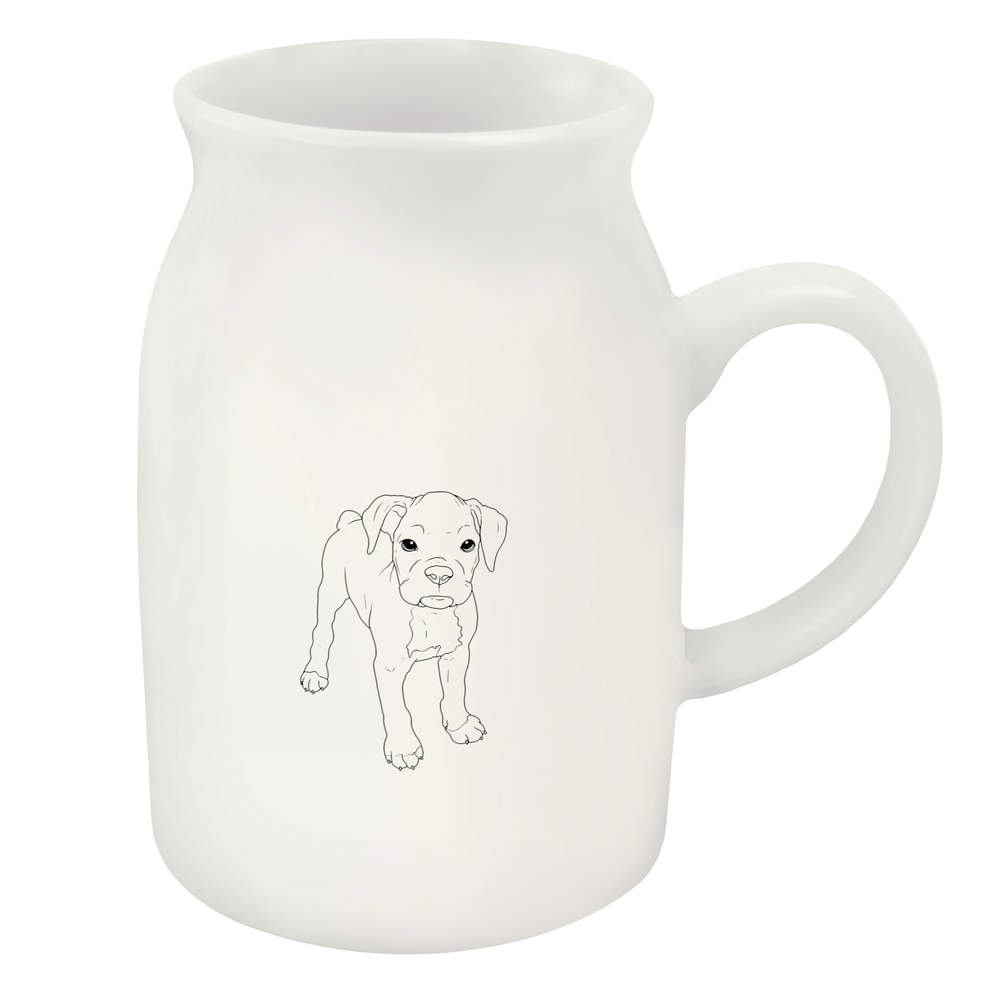 300ml 'Cute Boxer Puppy' Ceramic Milk Jug (MJ00019475)
