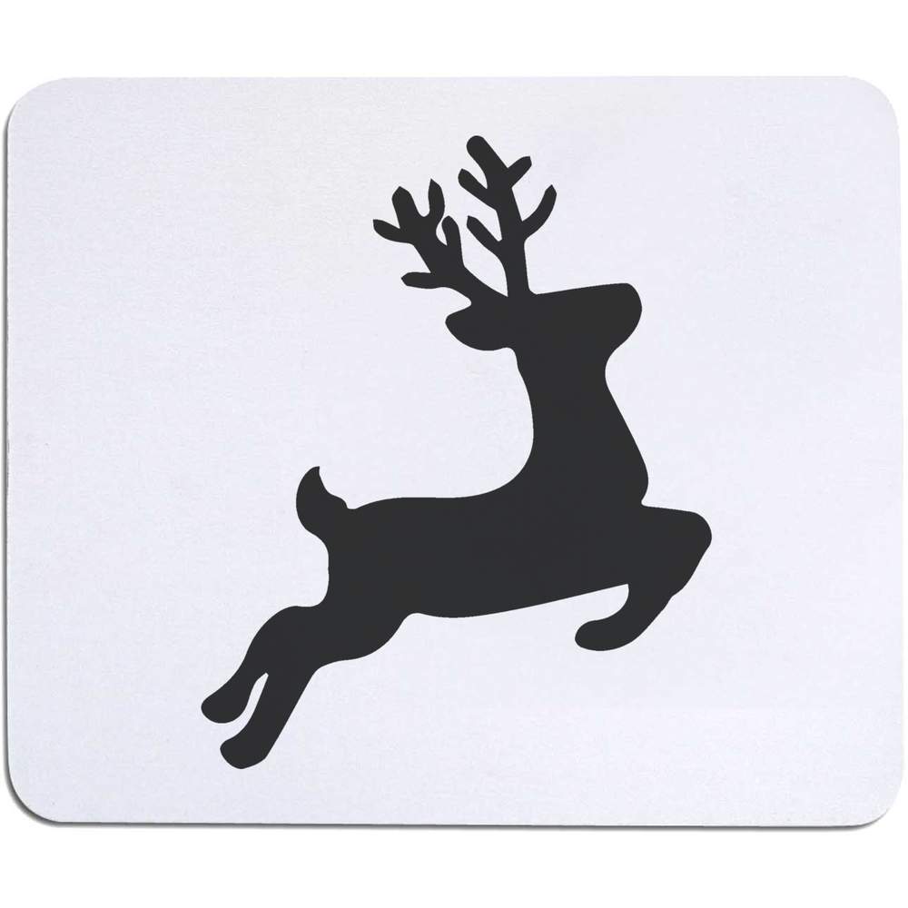 'Jumping Reindeer' Mouse Mat / Desk Pad (MO00003465)